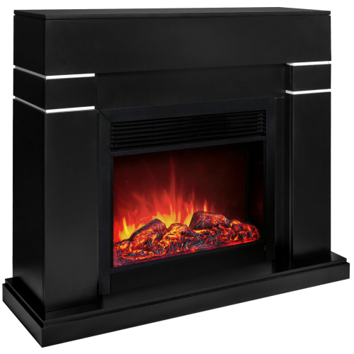Электрокамин RealFlame Lindelse 26 BL черныйM черный с очагом Moonblaze фото 2