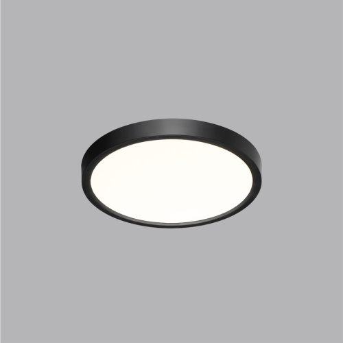 7660/18L MITRA LED SN 554 Светильник пластик/белый/черный LED 18Вт 3000/4000K D230 IP40 ALFA BLACK фото 5 7660/18L MITRA LED SN 554 Светильник пластик/белый/черный LED 18Вт 3000/4000K D230 IP40 ALFA BLACK фото 5