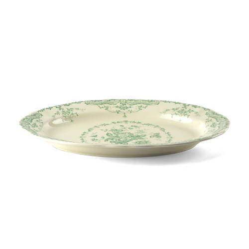 Блюдо Rose Oval Sage фото 2