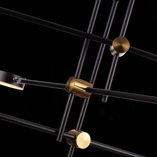 SL1604.432.06 Светильник потолочный ST-Luce Черный, Латунь/Черный LED 6*5W 3000K RODRIGO фото 9