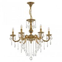 Люстра с хрустальными подвесками AL78101/6/210 B GB Bohemia Ivele Crystal (Богемия Ивеле Кристалл)