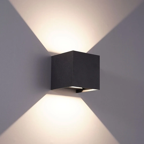 Фасадный светильник Arte Lamp RULLO A1414AL-2BK фото 2