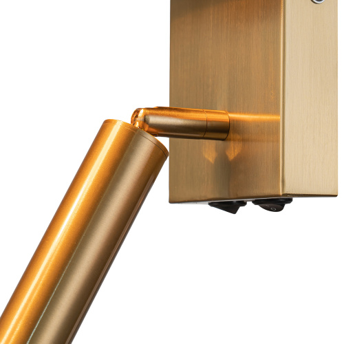 Настенный светильник Escada 589/1A E14*40W Brass фото 5 Настенный светильник Escada 589/1A E14*40W Brass фото 5