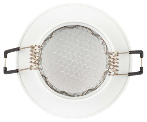 Светильник встраиваемый алюминиевый ЭРА KL109 WH под лампу MR16 GU5.3 белый матовый Б0061823 фото 10