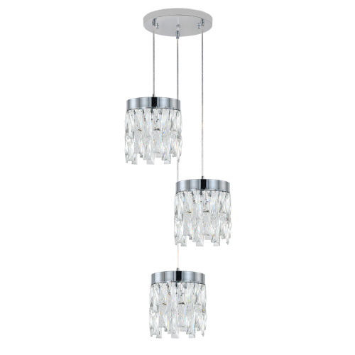 Подвесной светильник 12029/3P Chrome фото 4