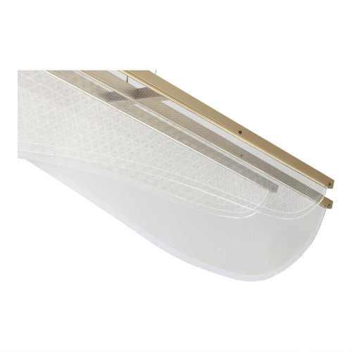 SL6509.223.01 Светильник подвесной ST-Luce Золотистый/Прозрачный LED 1*60W 4000K FESALE фото 3