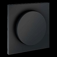 Накладка для светорегулятора поворотно-нажимного S70 (графит) Voltum VLS002007