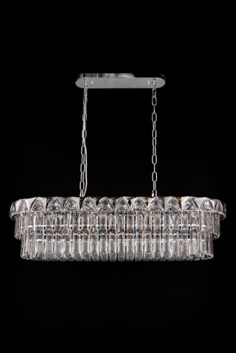 Люстра подвесная Normandie Chrome FL1085-13P фото 3 Люстра подвесная Normandie Chrome FL1085-13P фото 3