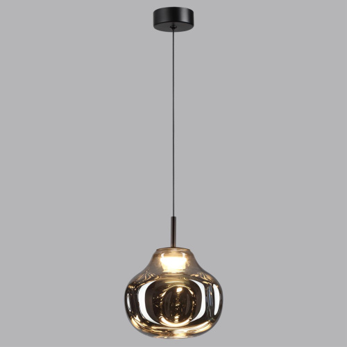5097/4LC PENDANT ODL25 363 черный/дымчатый/металл/стекло Подвес LED 4W 4000K 388Лм VASO фото 4 5097/4LC PENDANT ODL25 363 черный/дымчатый/металл/стекло Подвес LED 4W 4000K 388Лм VASO фото 4