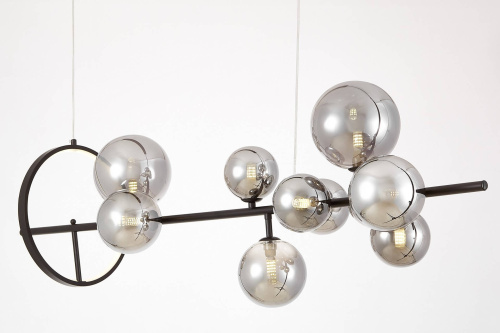 Подвесной светильник Lumina Deco LDP 7033-10 BK+GY фото 6 Подвесной светильник Lumina Deco LDP 7033-10 BK+GY фото 6