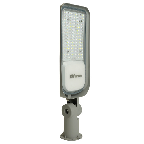 Светодиодный уличный консольный светильник Feron SP3060 100W 6400K 100-265V/50Hz, серый фото 3