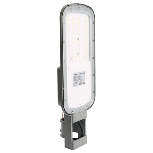 Светодиодный уличный консольный светильник Feron SP3070 50W 5000K AC90-300V, серый фото 4