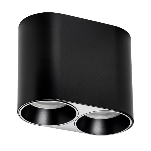 213467 Рамка (светильник) PVC д/LED-модулей 941хх и LED-ламп D50мм RULLO 2x ROUND ЧЕРНЫЙ 213467 Рамка (светильник) PVC д/LED-модулей 941хх и LED-ламп D50мм RULLO 2x ROUND ЧЕРНЫЙ