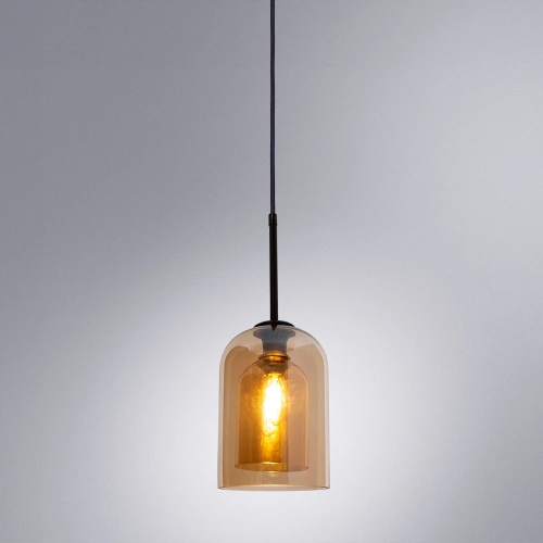 Подвесной светильник Arte Lamp PAIO A7015SP-1BK фото 2