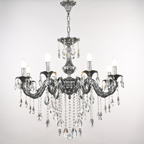 Люстра с хрустальными подвесками AL79101/8/250 B NB Bohemia Ivele Crystal (Богемия Ивеле Кристалл) фото 3 Люстра с хрустальными подвесками AL79101/8/250 B NB Bohemia Ivele Crystal (Богемия Ивеле Кристалл) фото 3
