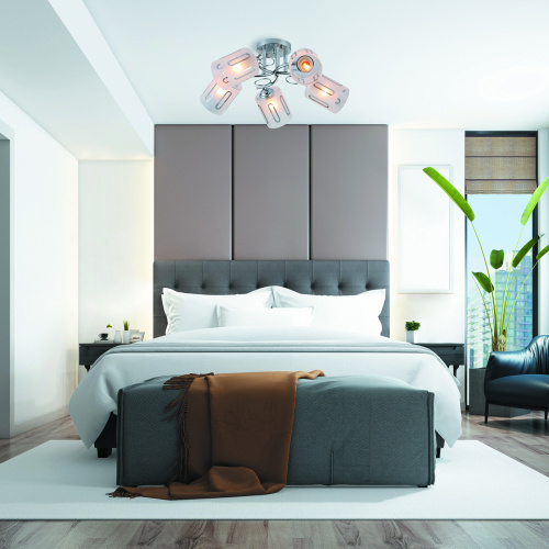 Потолочный светильник Escada 1120/5PL E27*40W Chrome фото 3 Потолочный светильник Escada 1120/5PL E27*40W Chrome фото 3