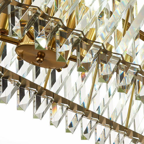 SL1170.303.12 Светильник подвесной ST-Luce Латунь/Прозрачный E14 12*40W FABIO фото 12