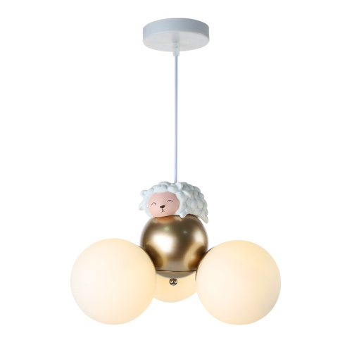 Подвесной светильник Escada 1101/3S G9*40W White/Gold Подвесной светильник Escada 1101/3S G9*40W White/Gold