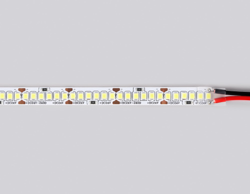 Светодиодная лента 24В 2835 240Led 20Вт/м 6500K IP20 5м фото 4