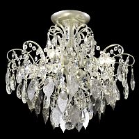 Светильник потолочный Crystal Lux ESMIRALDA PL4 SILVER