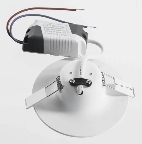 Точечный встраиваемый светильник Arte Lamp UOVO A1427PL-1WH фото 3