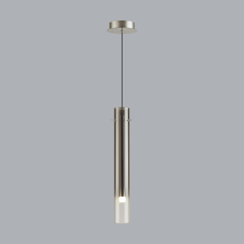 5061/5LA PENDANT ODL24 383 серебристый/дымчатый/металл/стекло Подвес LED 4W 3000K SHINY фото 2