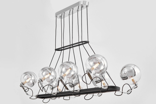 Подвесной светильник Lumina Deco LDP 9110-8-PR BK+CHR фото 4 Подвесной светильник Lumina Deco LDP 9110-8-PR BK+CHR фото 4