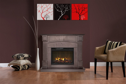 Каминокомплект CAROLINA/БОСТОН Арабика с очагом Электроочаг MAGIC/МЕЙДЖИК 24 фото 3