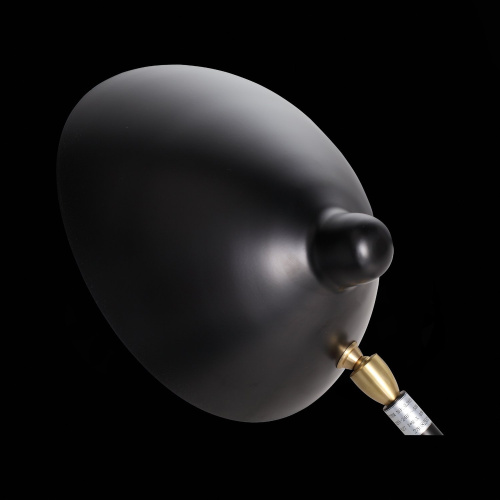 SL305.404.01 Прикроватная лампа ST-Luce Черный/Черный, Белый E27 1*60W SPRUZZO фото 7