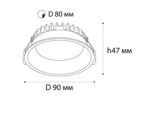 IT08-8013 white 3000K светильник встраиваемый фото 2 IT08-8013 white 3000K светильник встраиваемый фото 2