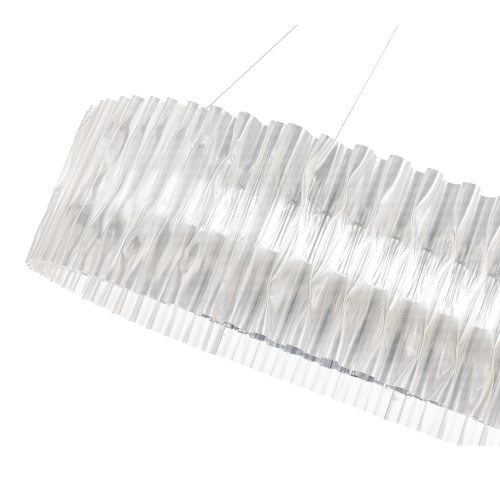 SL6012.113.01 Светильник подвесной ST-Luce Хром/Прозрачный LED 1*87W 3000K NAZARE фото 4