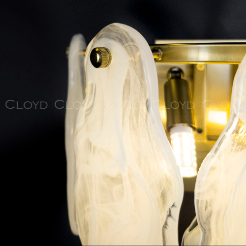 Бра Cloyd SAAM W2 / выс. 19 см - золото (арт.20463) фото 3