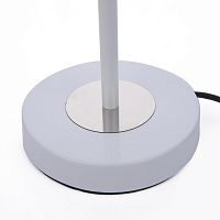 8252/1TL LEDIO LN26 531 серебро/белый/прозрачный, металл/акрил Настольная лампа LED 7W 4000К 220V SATIANA