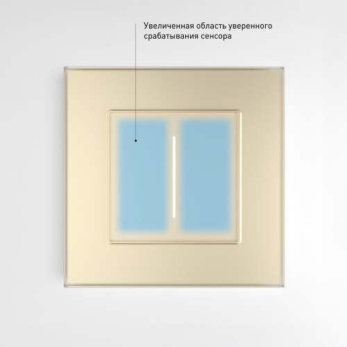 Умный сенсорный диммер (шампань) W3443111 фото 3