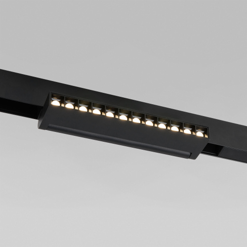 Slim Magnetic Умный трековый светильник 12W 2700-6500K Dim HL02 (черный) 85195/01 фото 7