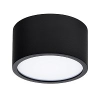 211917 Светильник ZOLLA CYL LED-RD 10W 780LM ЧЕРНЫЙ 3000K IP44