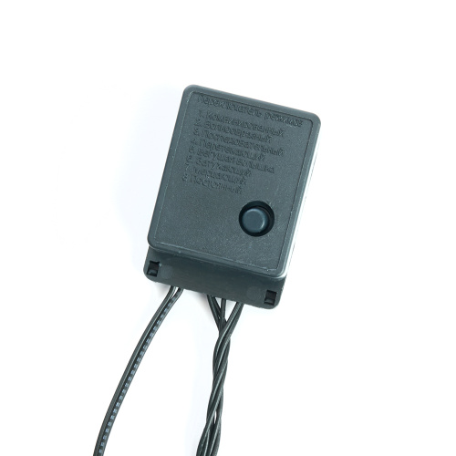 Светодиодная гирлянда Кластер Feron CL09 линейная 10м + 2м 230V мультиколор, c питанием от сети, зеленый шнур фото 7