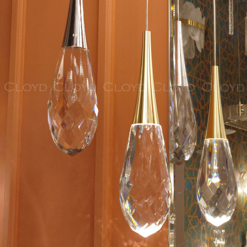 Подвесной светильник Cloyd IONIC P1 / выс. 32 см - золото (арт.11564) фото 2