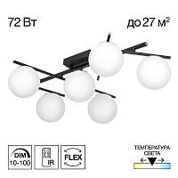 Citilux DORSY CL223162 LED Люстра поворотная Чёрная