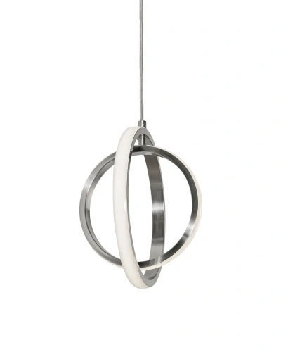 Серебряный светодиодный подвес "Глоу" Серебряный светодиодный подвес "Глоу"