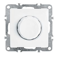 Выключатель диммирующий (механизм), STEKKER, PSW10-9106-01, 250В, 650W, серия Эрна, белый