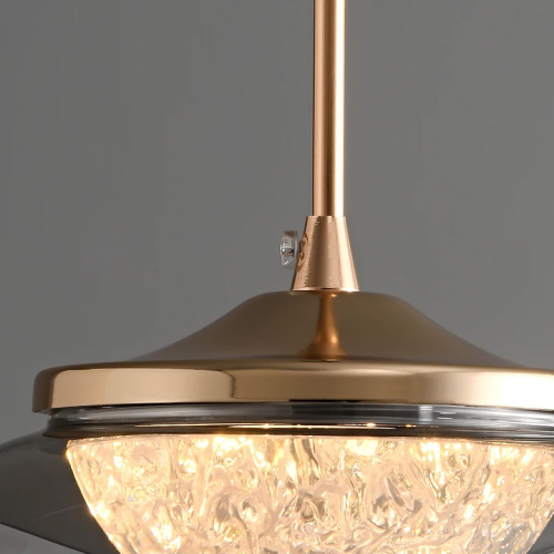 Подвесной светильник MT9128-1H gold/smoke фото 2