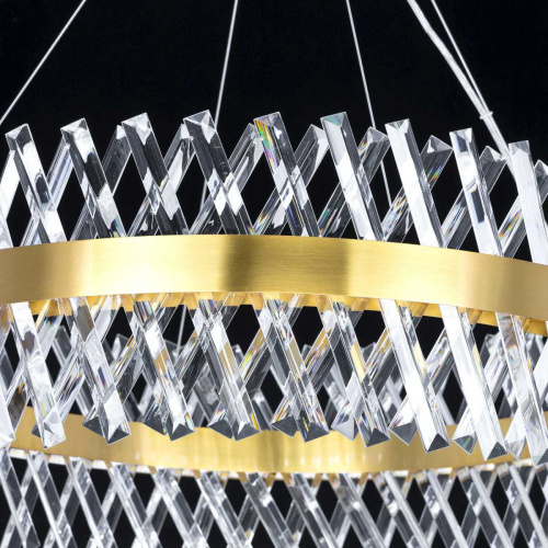 Подвесная светодиодная люстра Citilux Ричард бронза CL336083 фото 5