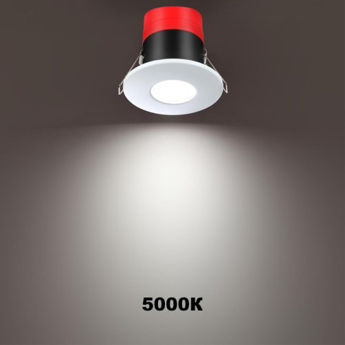 358639 SPOT NT21 520 белый Светильник встраиваемый светодиодный диммируемый, смена цв. температуры IP65 LED 3000К\4000К\5000К 8W 220V REGEN фото 2 358639 SPOT NT21 520 белый Светильник встраиваемый светодиодный диммируемый, смена цв. температуры IP65 LED 3000К\4000К\5000К 8W 220V REGEN фото 2
