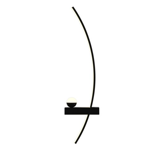 Настенный светильник Escada 10220/2 LED*15W Black R