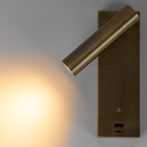 Citilux Декарт CL704433 LED USB Светильник с выключателем Бронза фото 8 Citilux Декарт CL704433 LED USB Светильник с выключателем Бронза фото 8