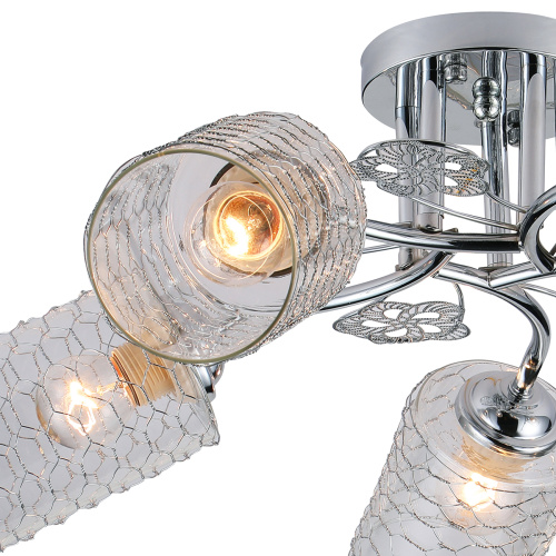 Потолочный светильник Escada 1113/5PL E27*40W Chrome фото 4 Потолочный светильник Escada 1113/5PL E27*40W Chrome фото 4