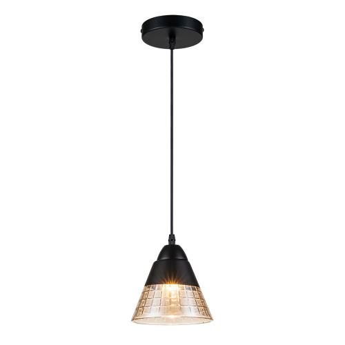 Подвесной светильник Escada 10183/1S E27*60W Black Подвесной светильник Escada 10183/1S E27*60W Black