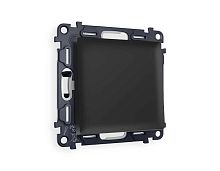 Комплект механизма 1-кл перекрестного выключателя AMBRELLA VOLT ALFA Черный матовый QUANT (AP8010, VM112) MA801030