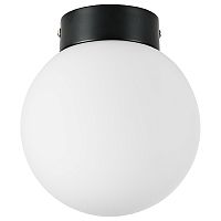 812017 Люстра GLOBO 1х40W E14 ЧЕРНЫЙ/БЕЛЫЙ
